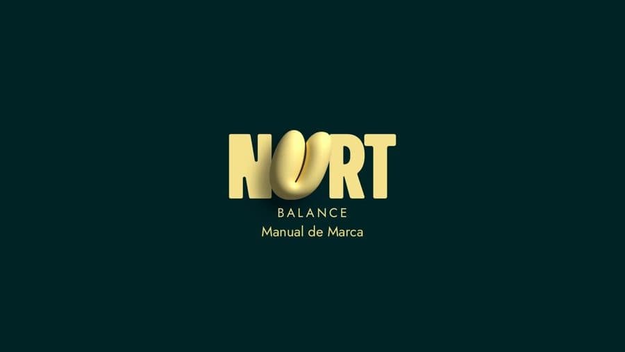 Portada del manual de marca de NURT Balance