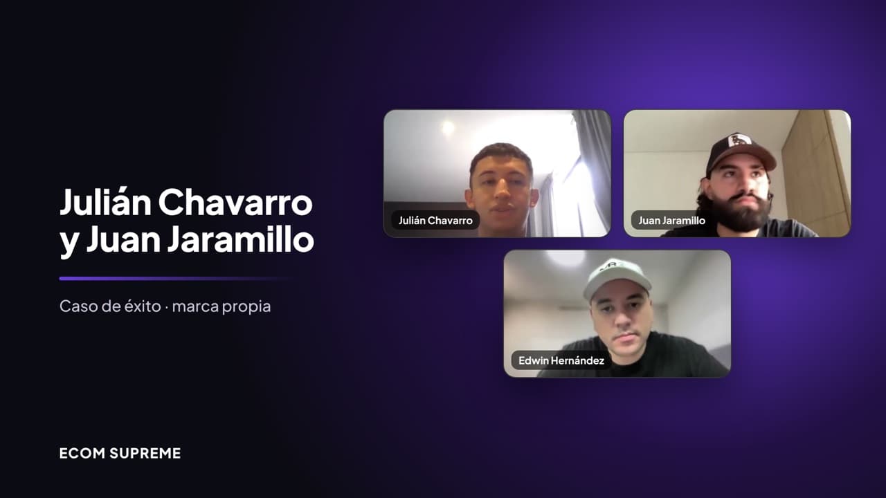 Caso de éxito: Julián Chavarro y Juan Jaramillo, marca propia