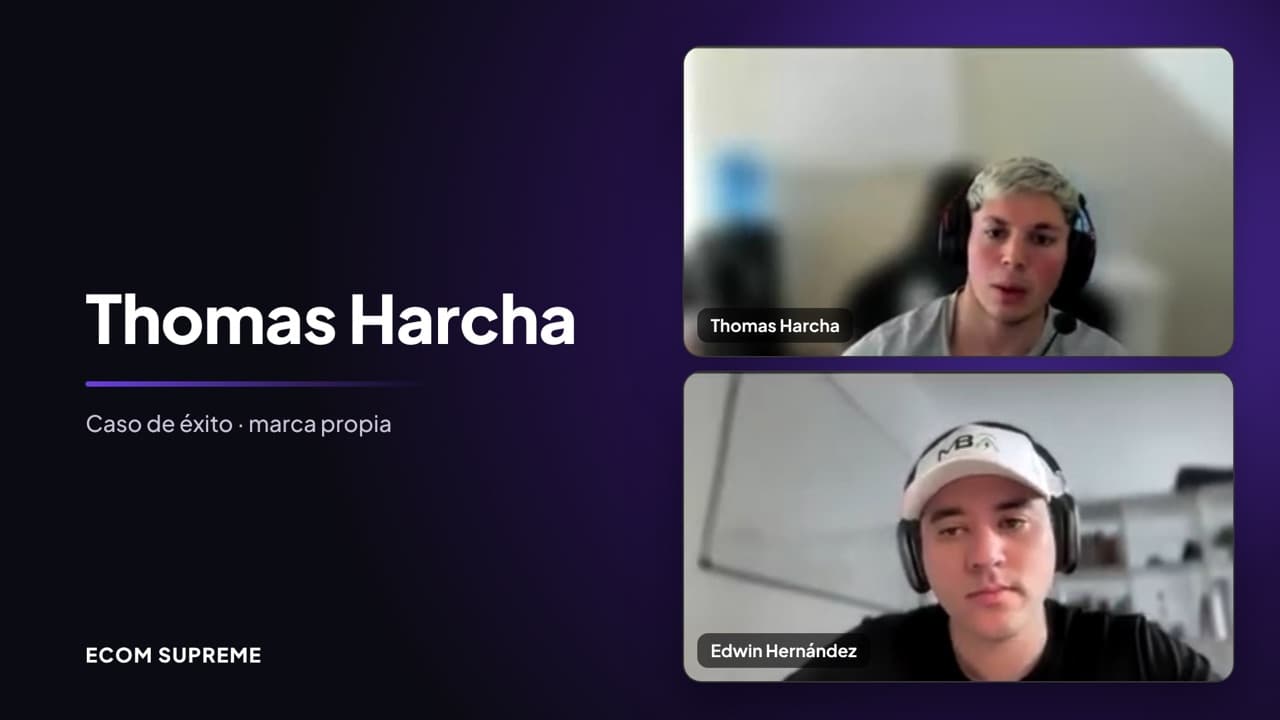 Caso de éxito: Thomas Harcha, marca propia