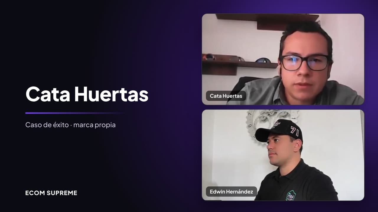 Caso de éxito: Cata Huertas, marca propia