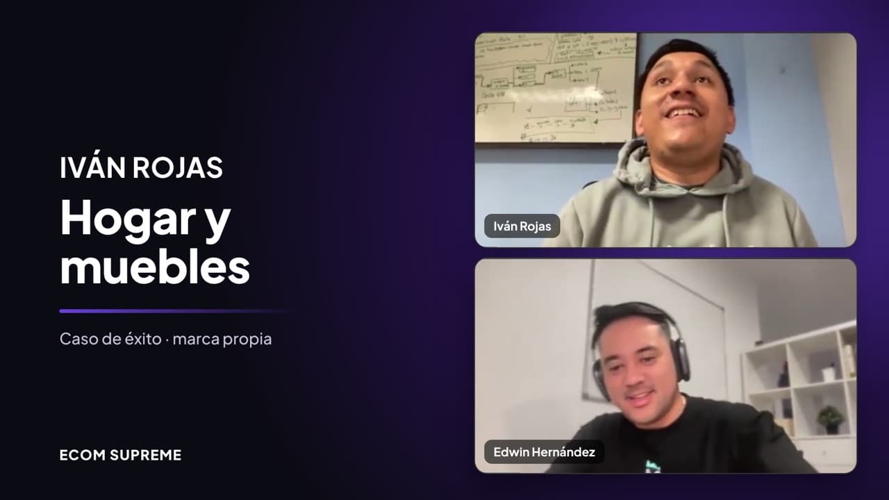 Caso de éxito: Iván Rojas, marca propia de hogar y muebles