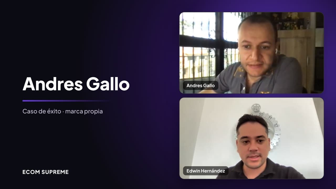 Caso de éxito: Andrés Gallo, marca propia