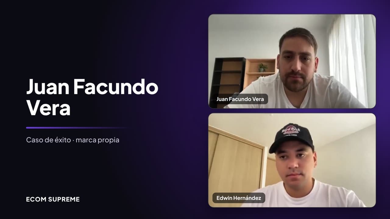 Caso de éxito: Juan Facundo Vera, marca propia