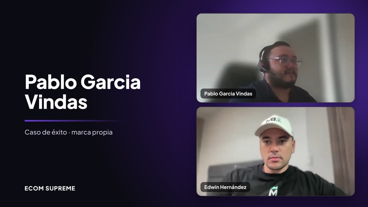 Caso de éxito: Pablo García Vindas, marca propia