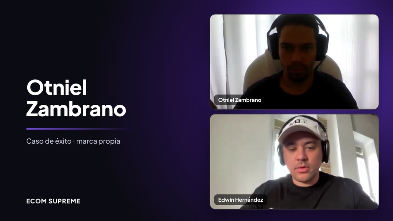 Caso de éxito: Otniel Zambrano, marca propia