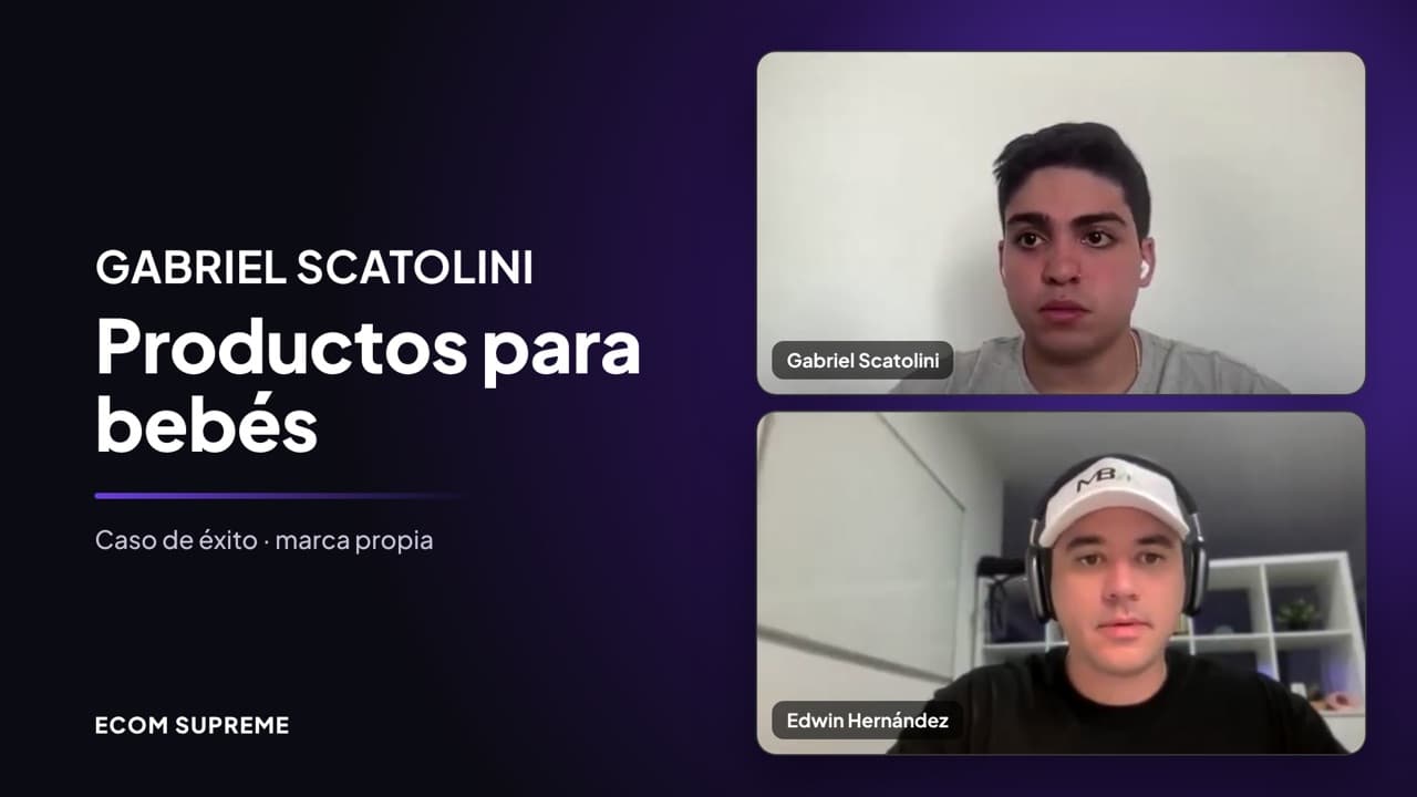 Caso de éxito: Gabriel Scatolini, marca propia de productos para bebés