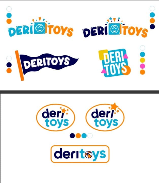 Propuestas de logotipo de Deritoys