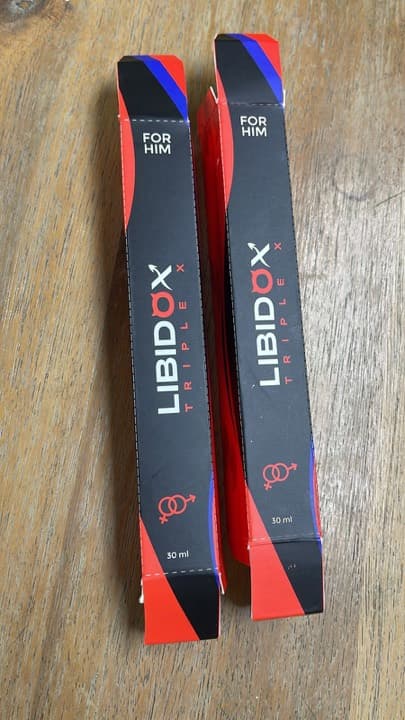 Dos cajas de Libidox sobre una mesa